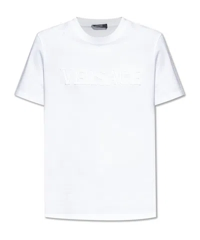 Versace Short-sleeved T-shirt In White