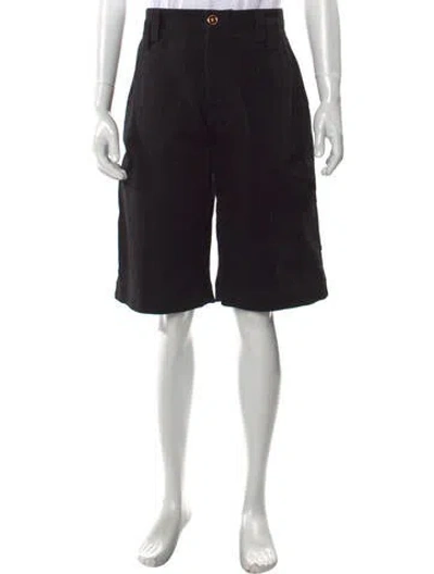 Pre-owned Versace Shorts In Black