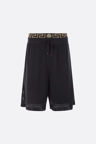 Versace Shorts In Black