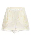 Versace Pattern-printed Elasticated-waistband Shorts In Multi