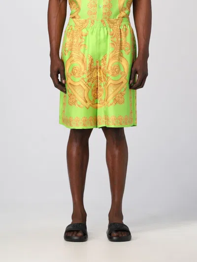 VERSACE SHORTS IN SILK,E32483012