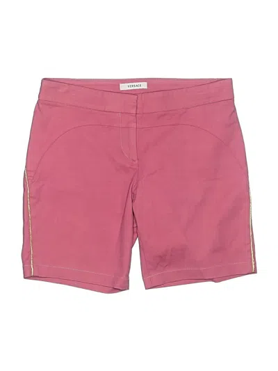 Pre-owned Versace Shorts In Pink