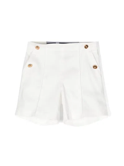Versace Kids' Shorts In White