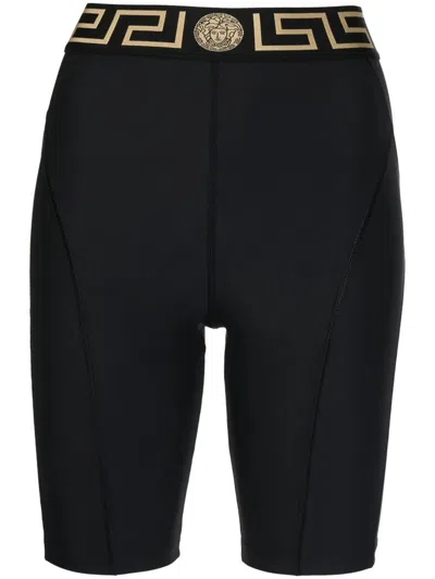 Versace Iconic Swim Short In Black