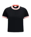 Versace T-shirt With Greca Details In Black
