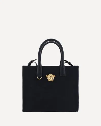 Versace Shoulder Bag In Black