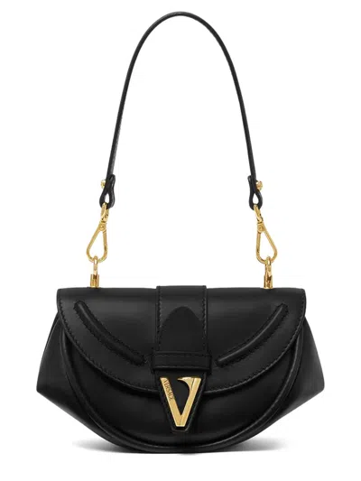 Versace Shoulder Bag In Black