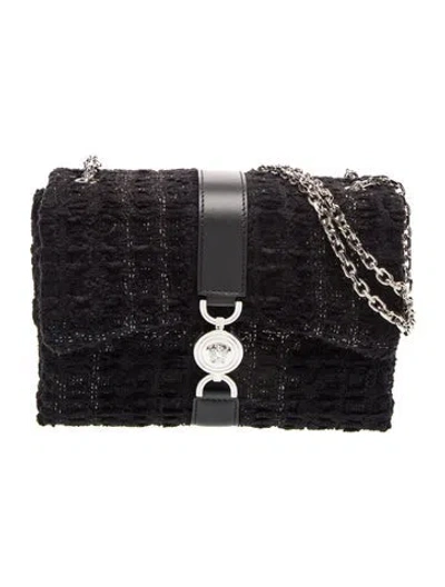 Pre-owned Versace Shoulder Bag In Black