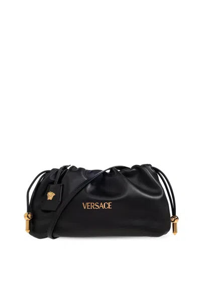 Versace Shoulder Bag Tag Mini In Black