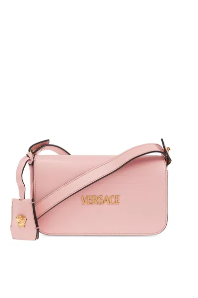 Versace Shoulder Bag Tag Mini In Pink
