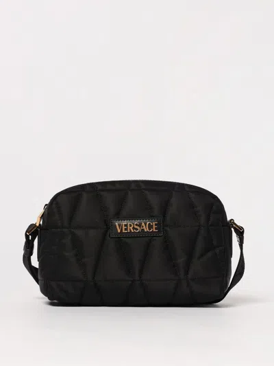 Versace Shoulder Bag  Men Color Black
