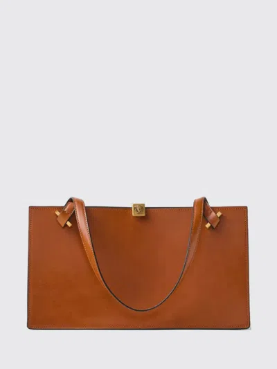 Versace Shoulder Bag  Woman Color Brown In Orange