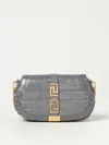 VERSACE SHOULDER BAG VERSACE WOMAN COLOR GREY,411957020