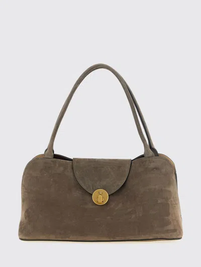 Versace Shoulder Bag Woman Color Gold In Brown