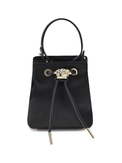 Versace Shoulder Bags In Black