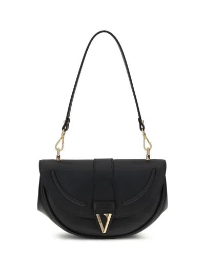Versace Shoulder Bags In Black