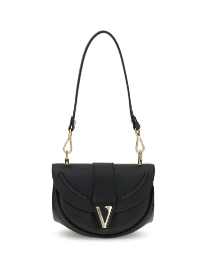 Versace Shoulder Bags In Black