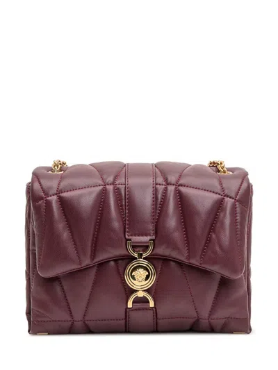 VERSACE VERSACE KLEIO QUILTED SHOULDER BAG
