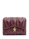 Versace Shoulder Lamb Leather In Red