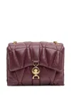 Versace Shoulder Lamb Leather In Red