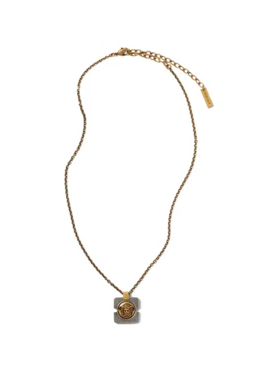 Versace Sigillo Necklace In Gold