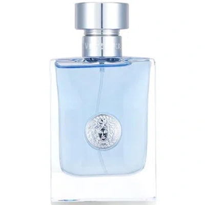 Versace Signature Homme Eau De Toilette Spray 1.7 oz For Men In Transparent