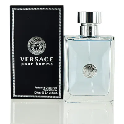 Versace Signature Homme /  Deodorant Spray 3.4 oz (100 Ml) (m) In White