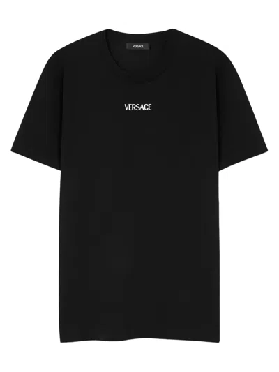VERSACE VERSACE SIGNATURE LOGO T-SHIRT - SIZE M
