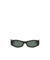 Versace Signature Sunglasses In Black