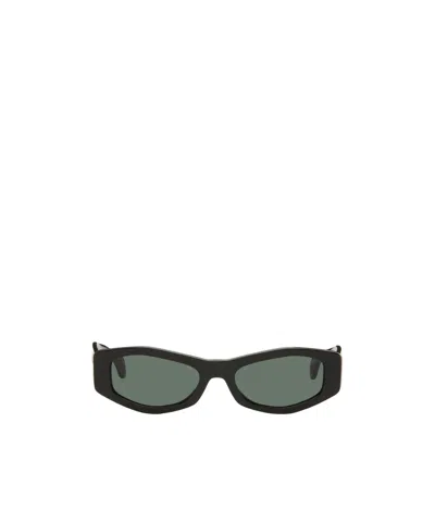 Versace Signature Sunglasses In Black