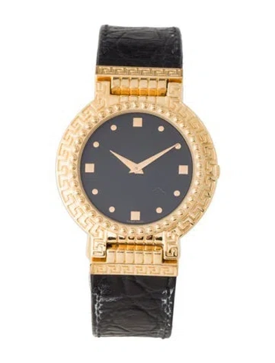 Pre-owned Versace Signature Watch In Multi