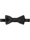 Versace Silk Bow In 黑色