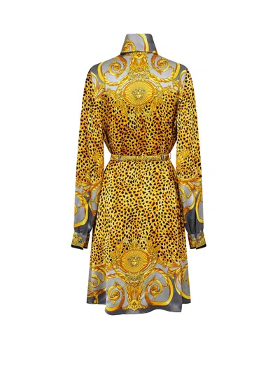 Versace Silk Chemisier/dress