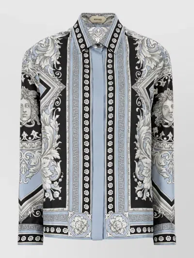 Versace Silk Printed Shirt