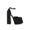 Versace Medusa Aevitas 120 Platform Pumps In Calf Leather