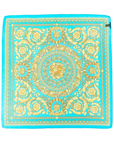 Versace Silk Scarf In Multi