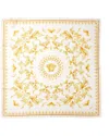Versace Silk Scarf In Neutral
