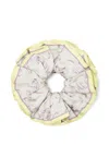 Versace Silk Scrunchie In Neutrals