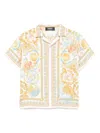 Versace Silk Shirt In Multi