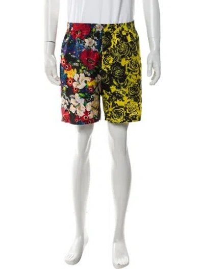 Pre-owned Versace Silk Shorts In Multi