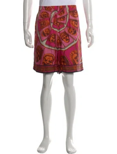 Pre-owned Versace Silk Shorts In Multicolor