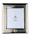 Versace Silver & Gold Photo Frame, 8" X 10" In Gray