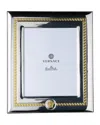 Versace Silver & Gold Photo Frame, 8" X 10" In Silver Gold