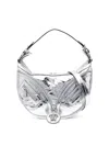 Versace Silver Bag In Silver