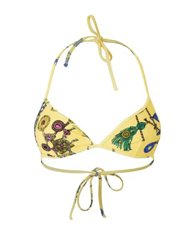 Versace Simple Swimsuit In Multi