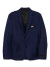 Versace Medusa Head Single-breasted Tailored Blazer