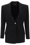 Versace Medusa-buttons Single-breasted Blazer In Black