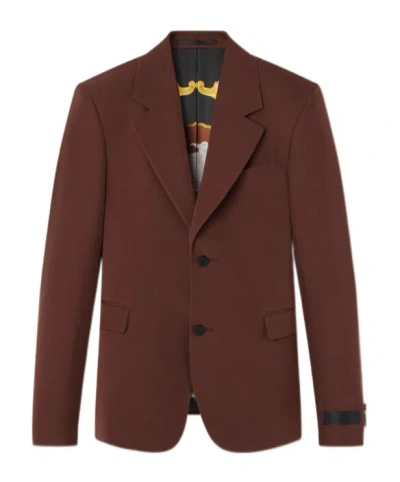 Versace Logo-appliqué Blazer