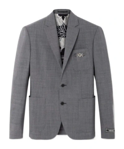 VERSACE VERSACE SINGLE-BREASTED TAILORED BLAZER