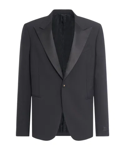 Versace Single-button Suit Coat